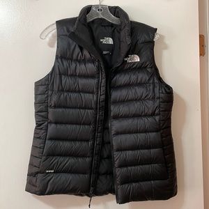 Black North Face 550 vest